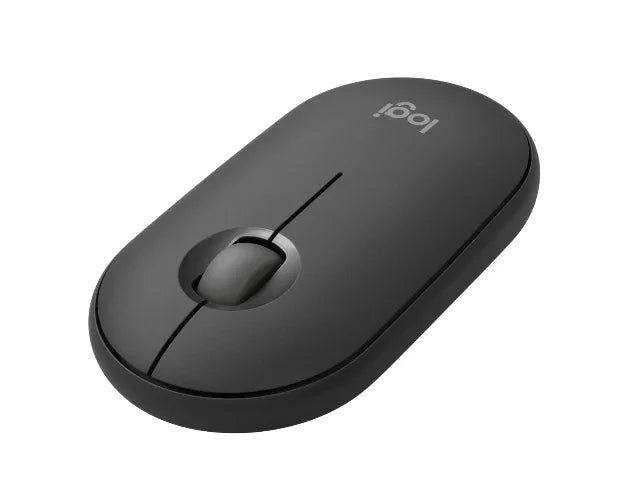 Logitech Pebble 2 M350s Wireless/Bluetooth Mouse - Graphite - Tashqila Logitech Pebble 2 M350s Wireless/Bluetooth Mouse - Graphite - Tashqila